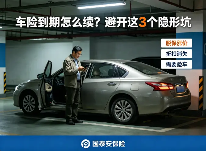 车险到期到底怎么续？避开这3个隐形坑，每年能省上千块(图1)