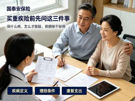 重疾险到底保什么病？条款里的“确诊即赔”是不是真的？(图1)
