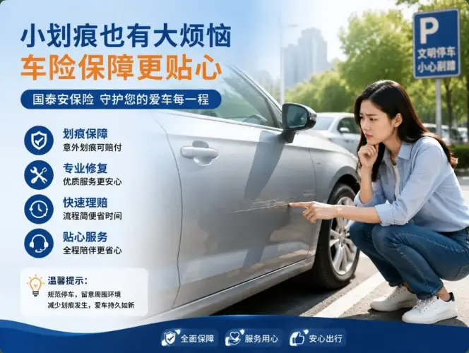 车险中的划痕风险容易被忽视吗？新车车主的一次经历带来的提醒