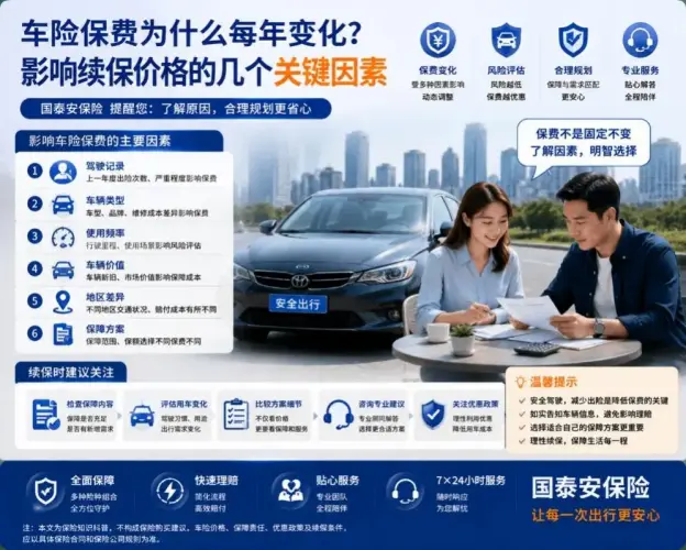 车险到期续保，为什么价格比别人贵好几百？