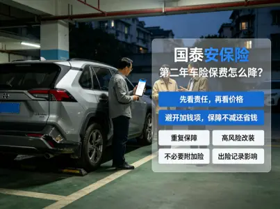 第二年车险保费怎么降？避开这几个加钱项，保障不减还省钱