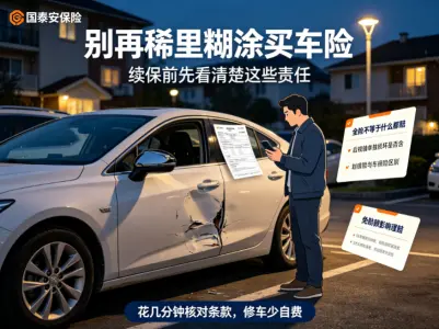 车险续保水很深，弄懂这几点，每年能省下不少钱