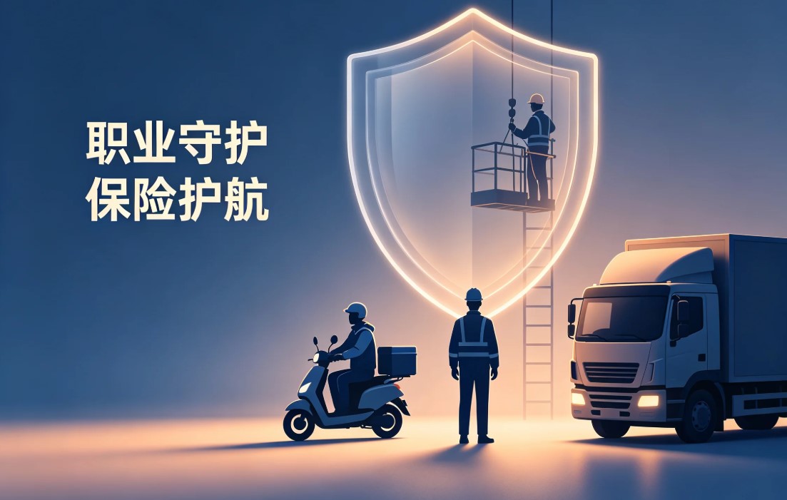 高危职业|外卖骑手、高空作业者、货车司机——2026年,高危职业人群怎么买保险?(图1) 高危职业|外卖骑手、高空作业者、货车司机——2026年,高危职业人群怎么买保险?(图1)