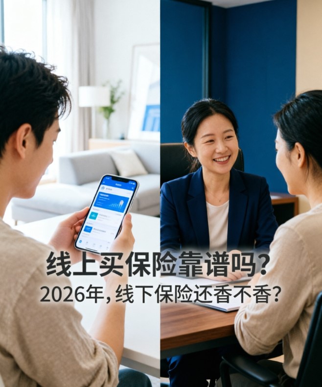 线上买保险靠谱吗？2026年，线下保险还香不香？(图1)