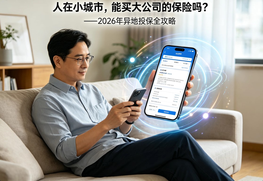 异地投保｜人在小城市，能买大公司的保险吗？——2026年异地投保全攻略(图1)