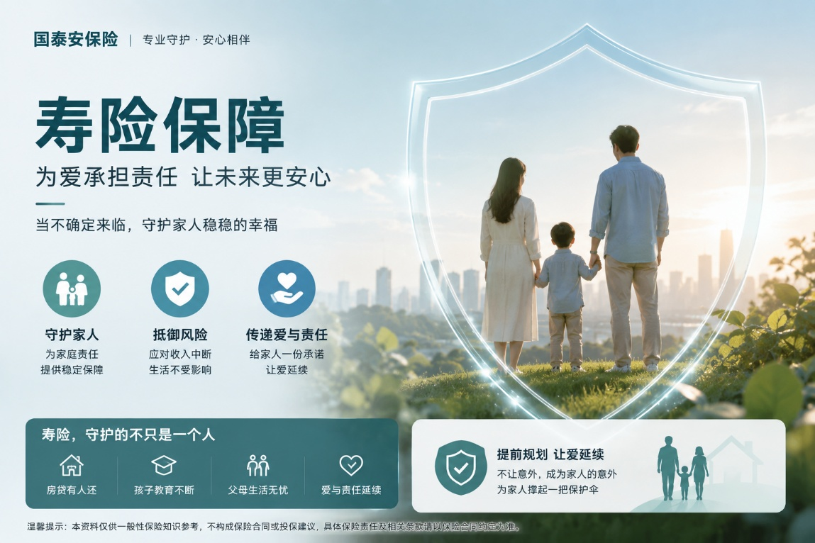 "死了才赔"的寿险，为什么家庭顶梁柱必须买？(图1)