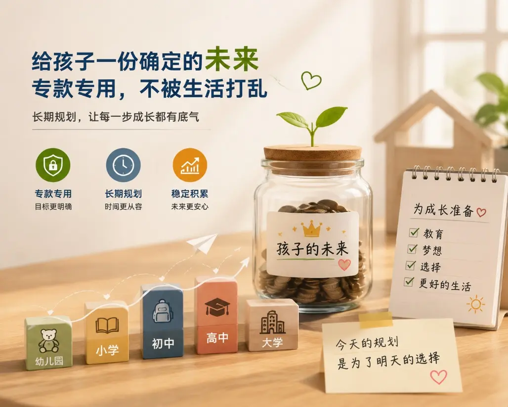 给孩子存了一笔钱,几年后却拿去用了:长期资金为什么需要“专门安排”?(图1) 给孩子存了一笔钱,几年后却拿去用了:长期资金为什么需要“专门安排”?(图1)